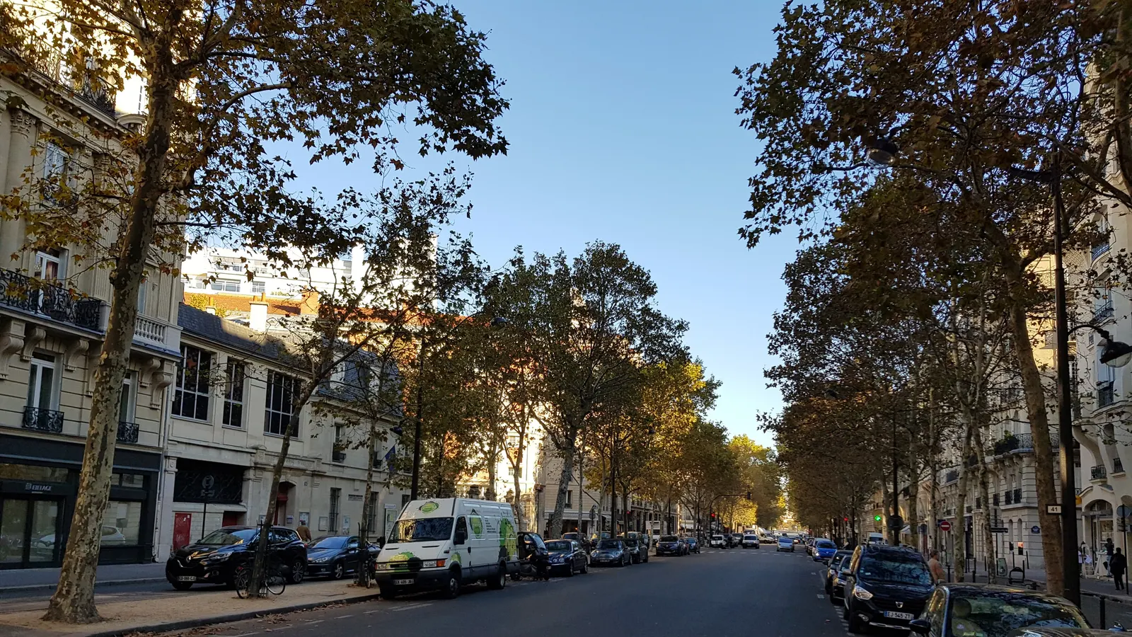 Immeubles bourgeois en pierre de taille de l'avenue Rapp, dans le 7e arrondissement de Paris
